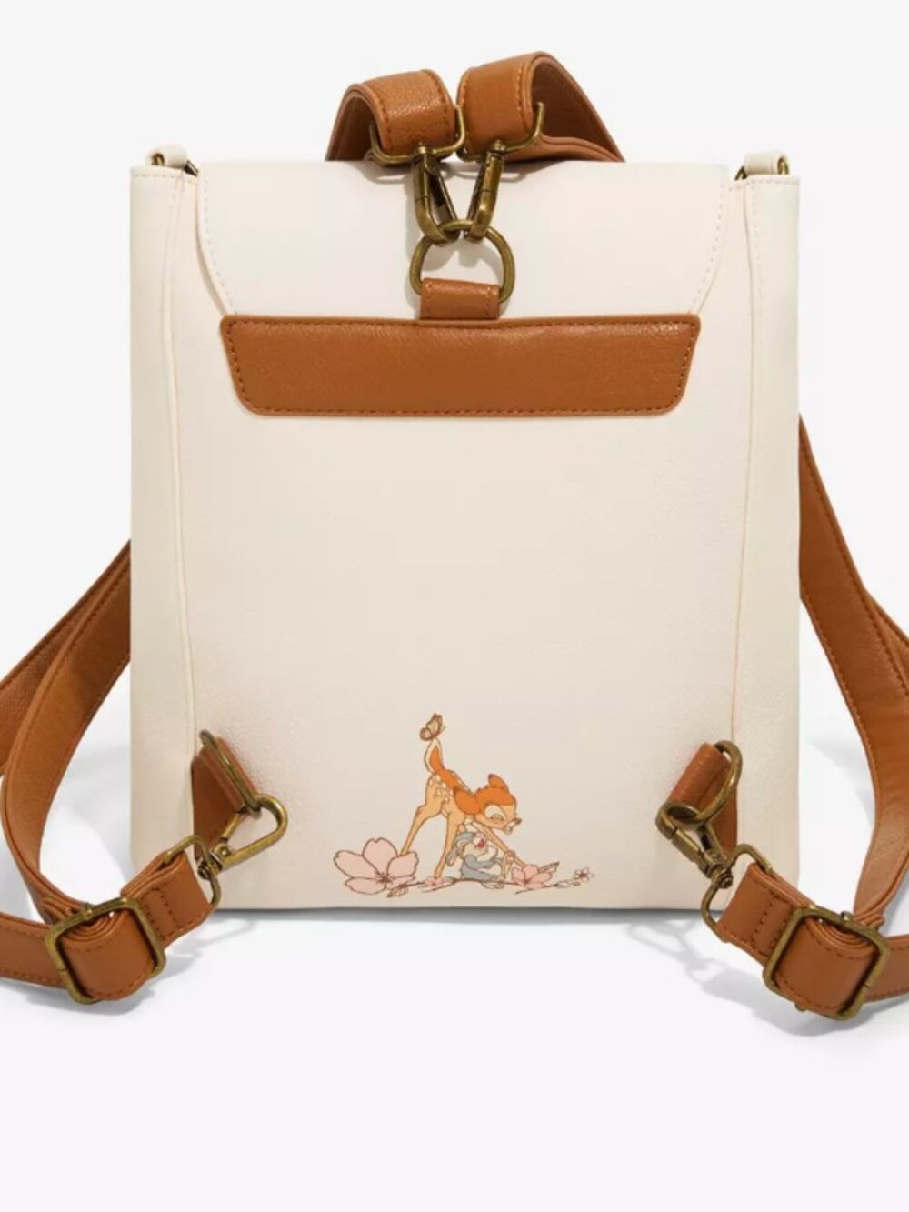 Loungefly Disney Bambi Cherry Blossom Flap Mini Backpack - Exclusive - Picture 4 of 8